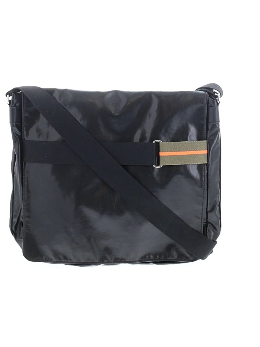 Jack Gomme Paris Lightweight Messenger Bag - Escape Line - Black Shoulder Bag